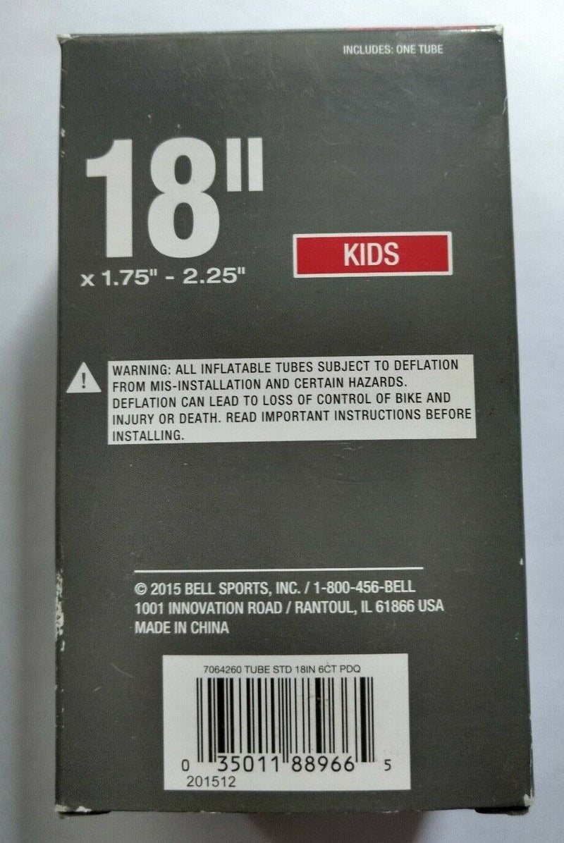 Bell Sports Inc 4 Packs 700Cx35/43C Inner Tube