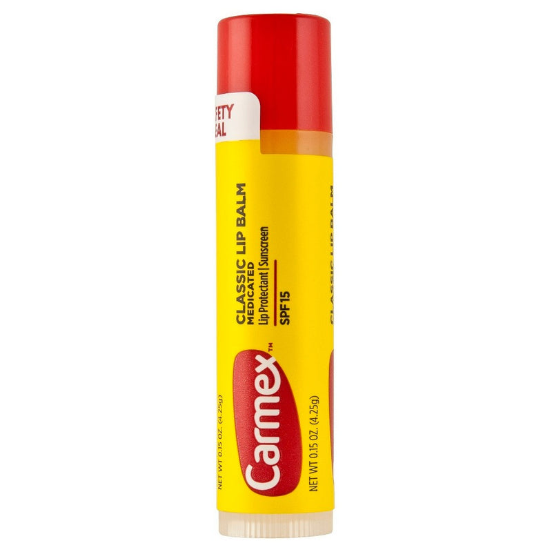 Carmex Classic Medicated Lip Balm Stick - 3ct