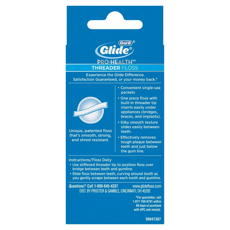 Oral-B Glide Pro-Health Threader Floss - 30ct