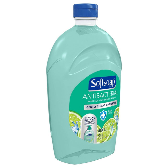 Softsoap Antibacterial Liquid Hand Soap Refill - Fresh Citrus - 50 fl oz
