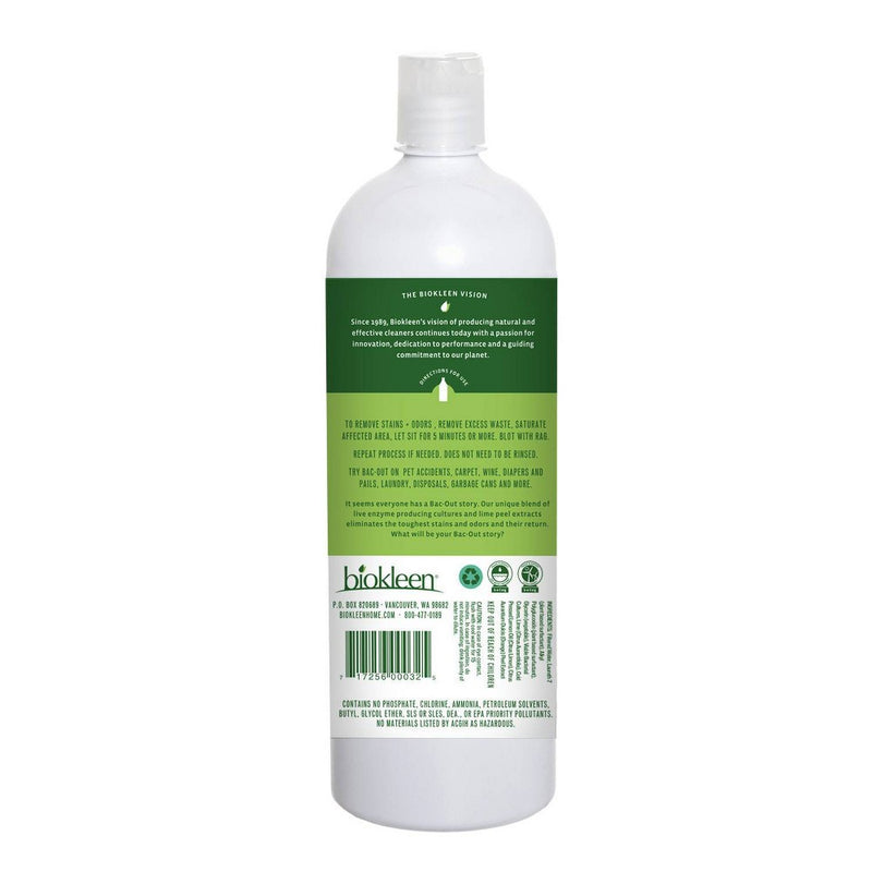 Biokleen Bac Out Stain & Odor Eliminator - 32 fl oz