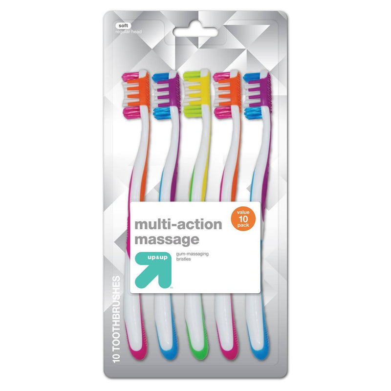 Multi-Action Massage - 10ct - Up&Up