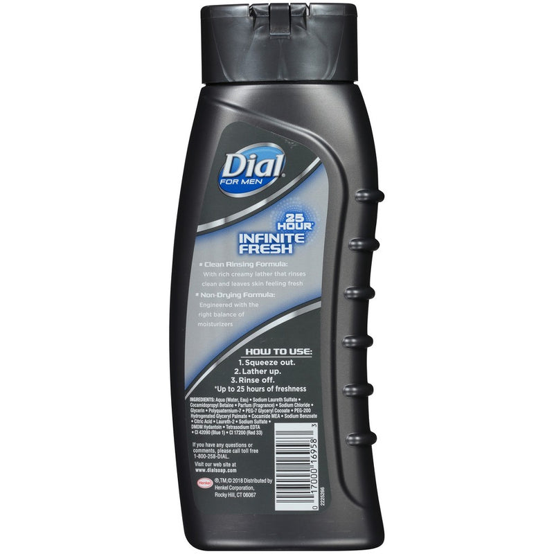 Dial For Men Infinite Fresh Body Wash - 16 fl oz