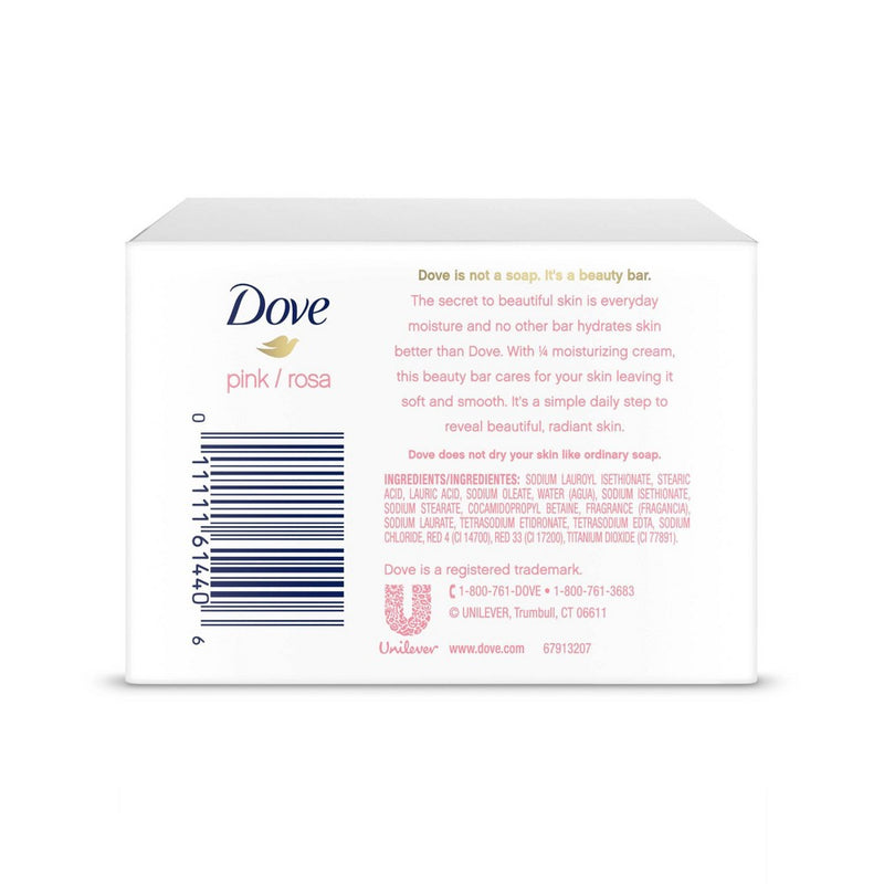Dove Pink Deep Moisture Beauty Bar Soap - 3.75oz/4ct