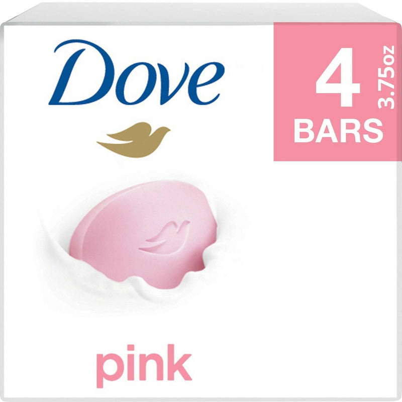 Dove Pink Deep Moisture Beauty Bar Soap - 3.75oz/4ct