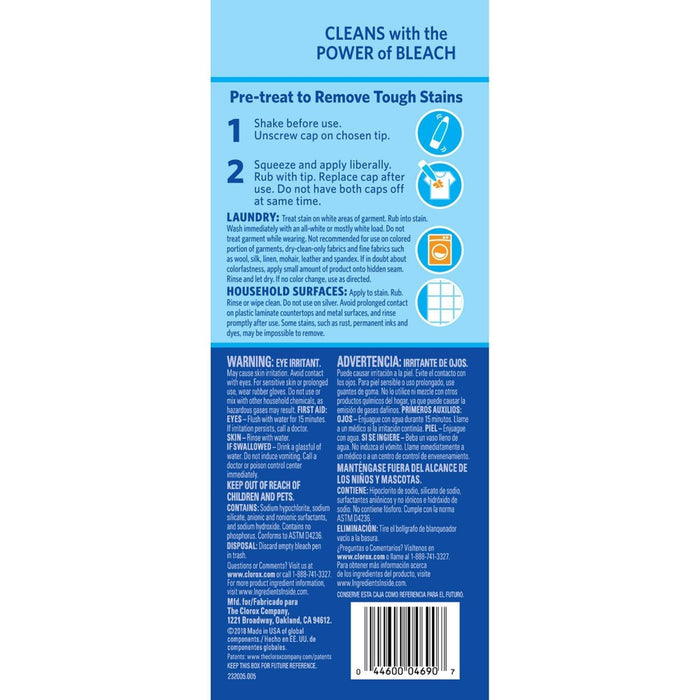 Clorox Zero Splash Bleach Pen - 1 Pen