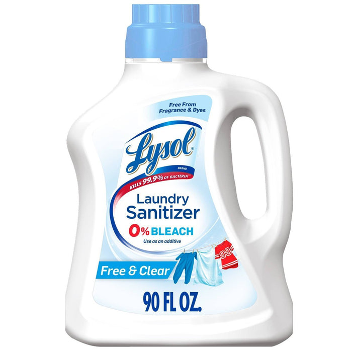 Lysol Laundry Sanitizer Free & Clear - 90oz