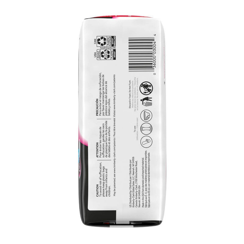 U By Kotex Ultra Thin Regular Pads - 44ct