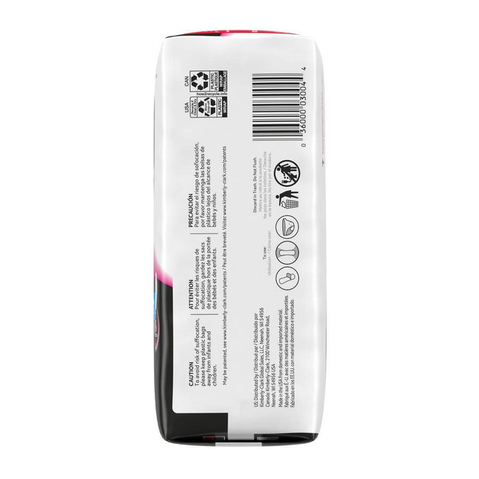 U By Kotex Ultra Thin Regular Pads - 44ct