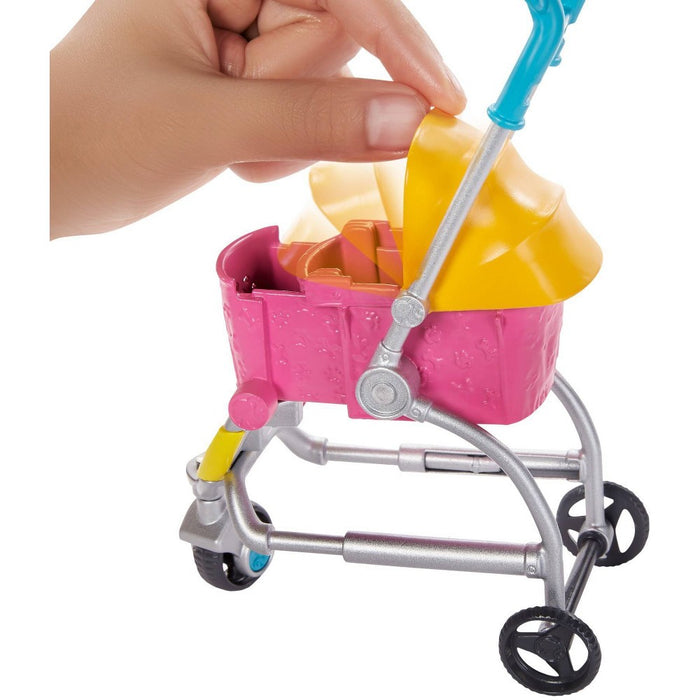 Barbie Stroll 'N Play Pups Doll Playset