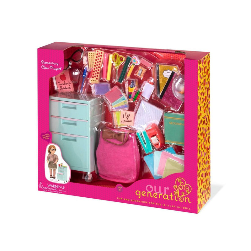 Our Generation Elementary Class Playset - Fun and Adventure for 18" Doll