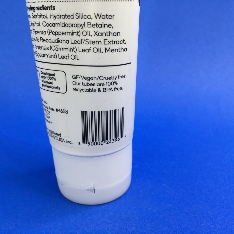 Burst Fluoride Wild Mint Whitening Anticavity Toothpaste 4.7oz