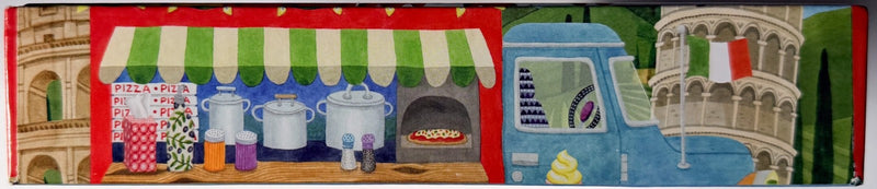 Ceaco - Stephanie Peterson Jones - Italia Food Truck - 500 Piece Puzzle For Adults - Challenging And Perfect For Game Nights - Finished Puzzle Size 21.25 X 15