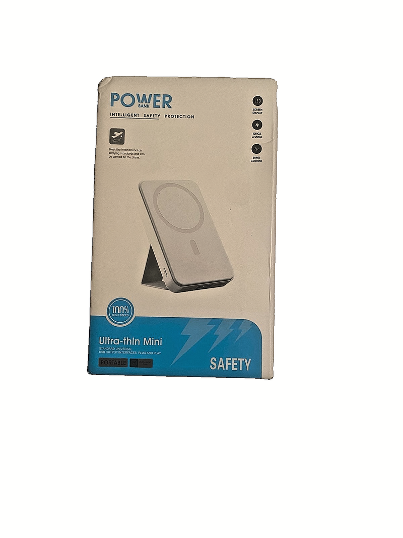 portable wireless magnetic power bank