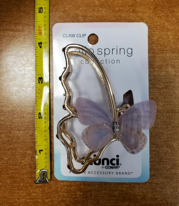 Butterfly Clip With Pink Wings By Scunci