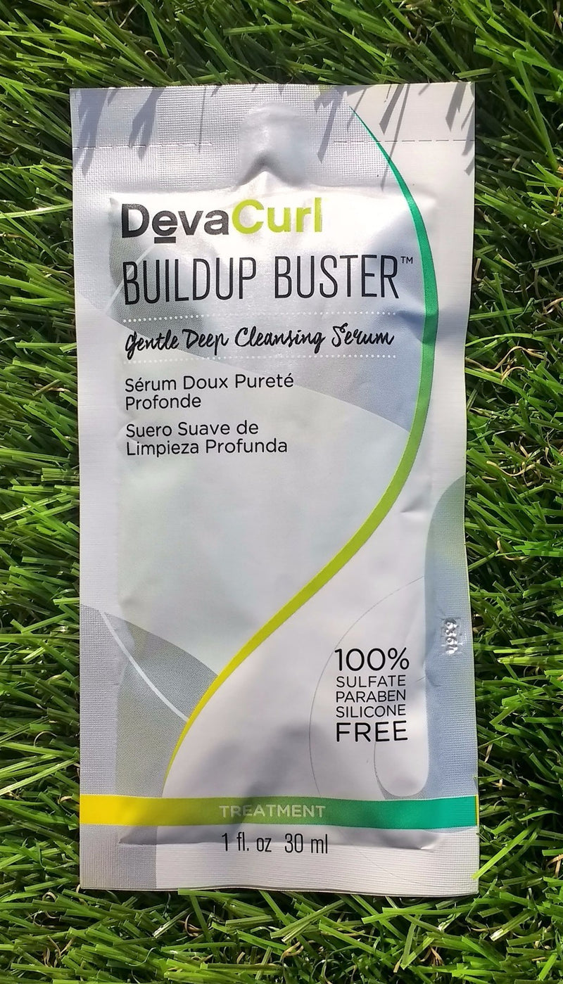 1oz DevaCurl BuildUp Buster Gentle Cleansing Serum Sample Travel