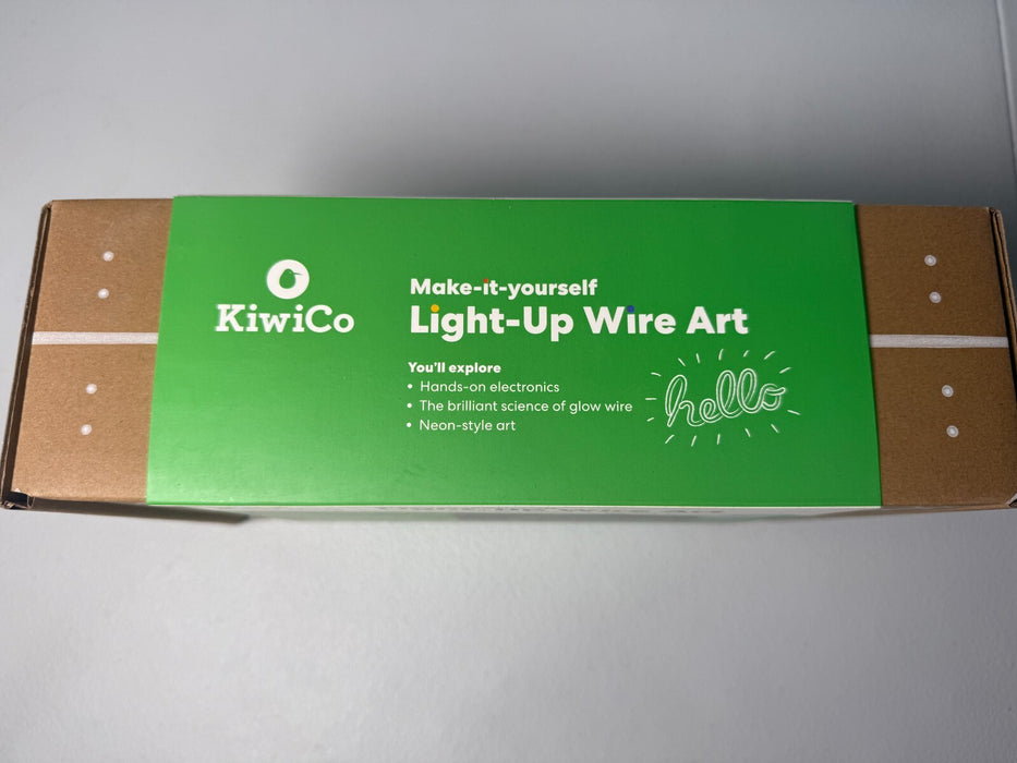 KiwiCo Light-Up Wire Art