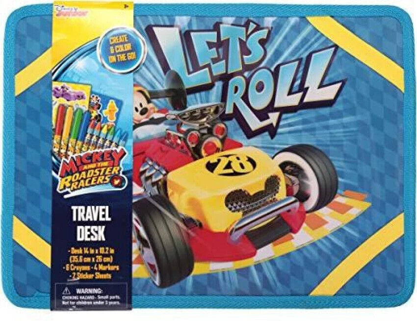 Innovative Designs Disney Junior Mickey And The Roadster Racers Travel Desk New