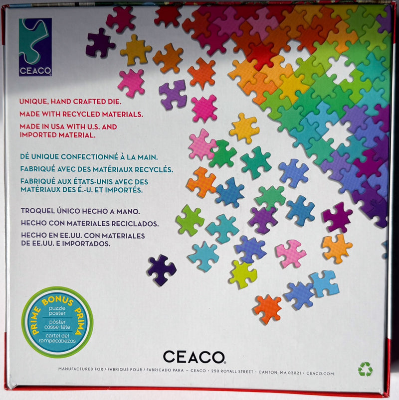 Ceaco - Stephanie Peterson Jones - Italia Food Truck - 500 Piece Puzzle For Adults - Challenging And Perfect For Game Nights - Finished Puzzle Size 21.25 X 15