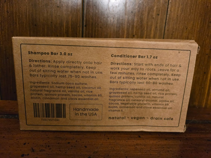 Chai Spice Shampoo & Conditioner Set By Humby Organics