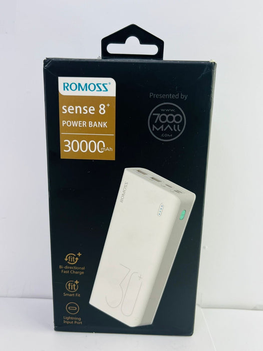 ROMOSS Power Bank, 30,000mAh Portable Phone Charger