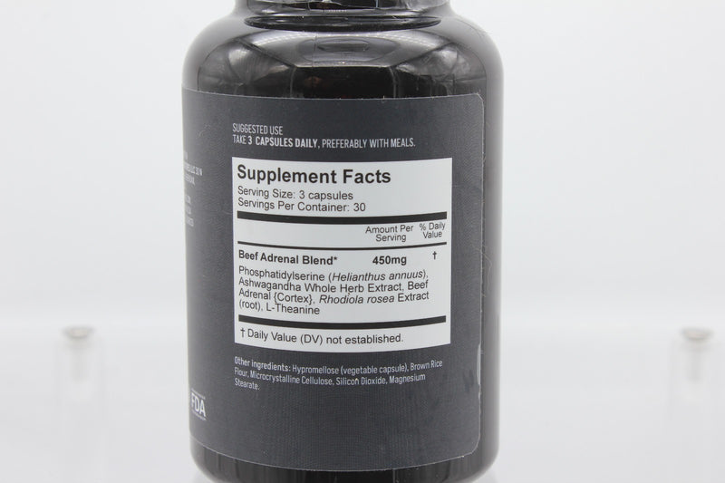 ForgeBody ForgeMen Beef Adrenal Complex for Stress & Mood Support, 90 Capsules