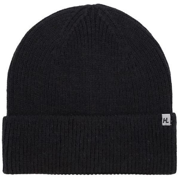 Heat Logic Men's Black Fleece Lined Knit Hat
