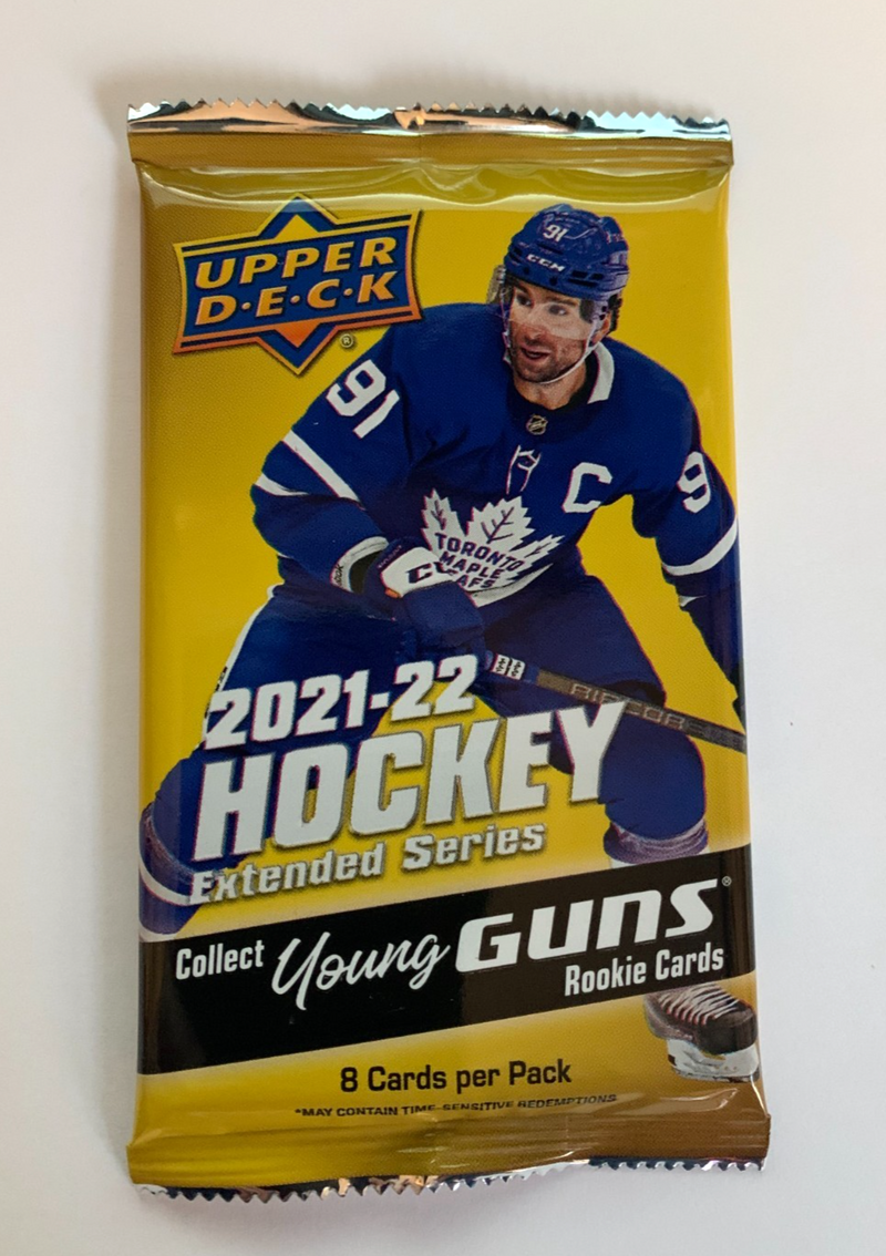 NHL HOCKEY-2021/22 Upper Deck Extended Series-NEW/SEALED-8 Card Blaster Box Pack