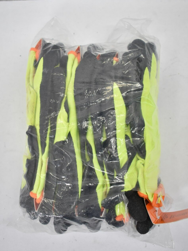 Rockline Work Gloves Green/Black 156858 Everyday Wear Universal