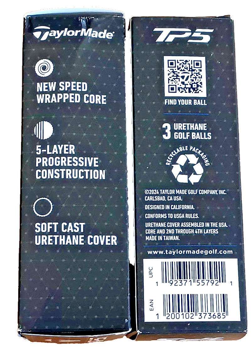 Golftini X Taylormade Golf Balls - 3 Pack