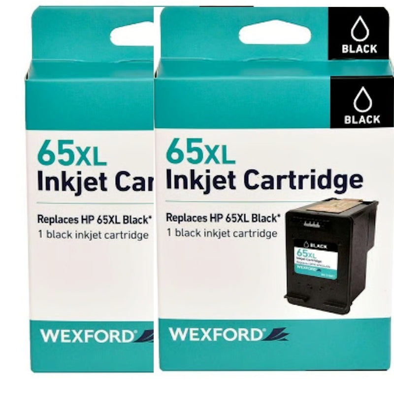 Wexford Inkjet Print Cartridge OEM N9K04AN 65XL Black