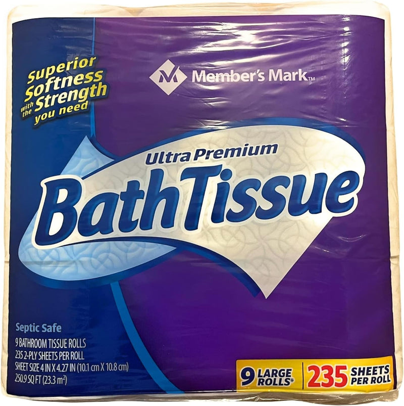 Member's Mark Bath Tissue Ultra Premium 2-ply (9 Rolls)