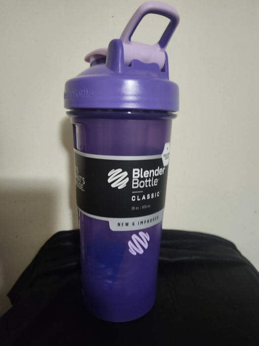 BLENDER BOTTLE CLASSIC 28 OUNCE - SPOUT GAURD, LEAK PROOF, PURPLE & DAILY SHIP (LOCAL PICKUP ONLY)