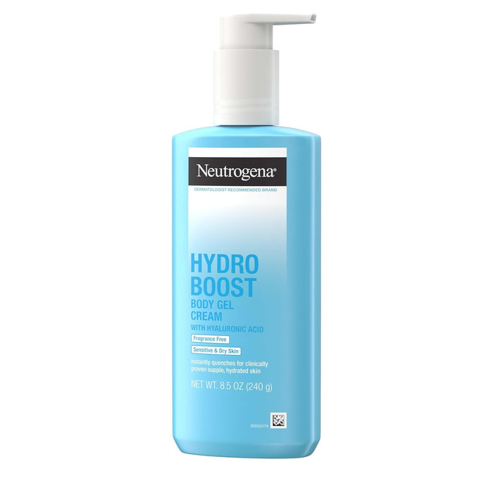 Neutrogena Hydro Boost Body Moisturizing Gel Cream with Hyaluronic Acid.