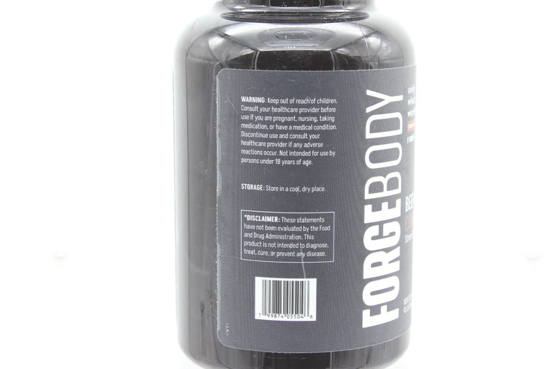 ForgeBody ForgeMen Beef Adrenal Complex for Stress & Mood Support, 90 Capsules