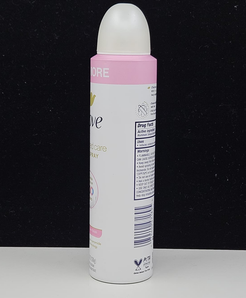 Dove Advanced Care Dry Spray Invisible Antipersritant Deodorant 4.8 oz NEW
