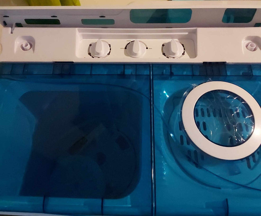 Costway Portable 26lbs Semi-automatic Twin Tub Washing Machine NEW Local Pickup (LOCAL PICKUP ONLY)