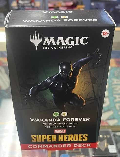 Magic : The Gathering Marvel Super Heroes Collector Commander Deck.