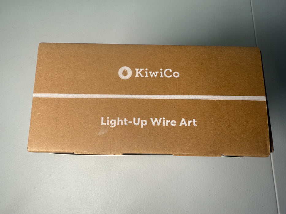 KiwiCo Light-Up Wire Art