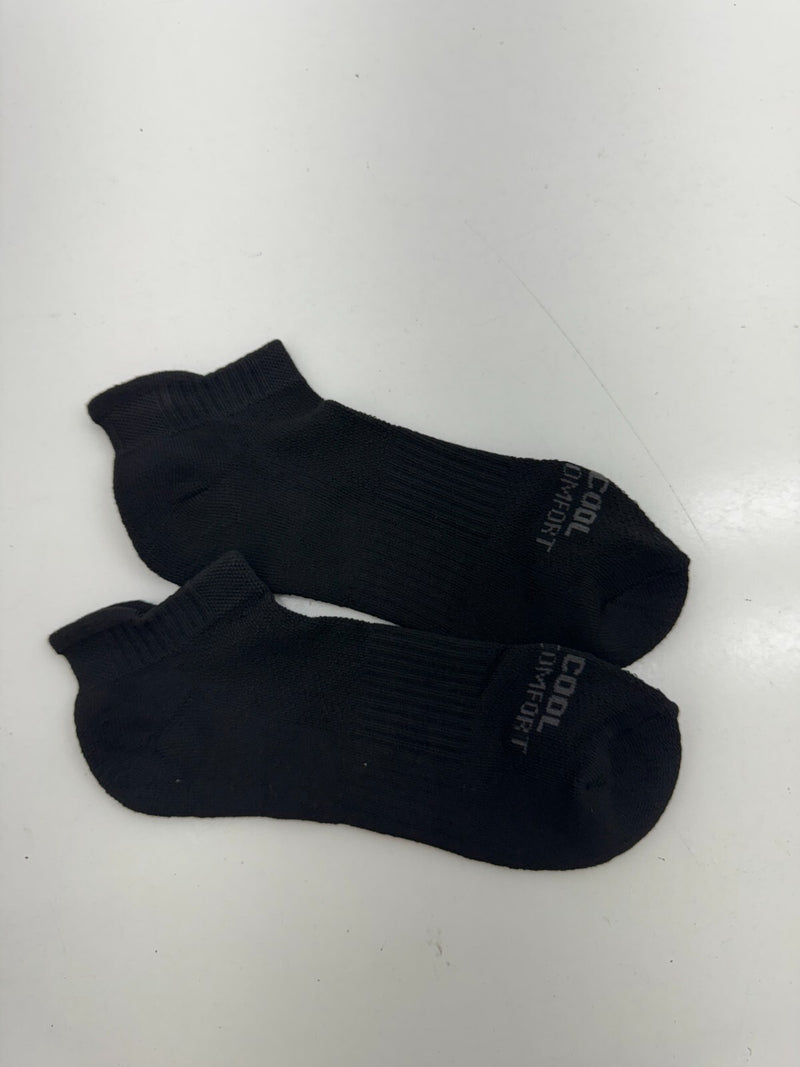 32 Degrees One Pair Black Athletic Ankle Socks Mens Size Medium