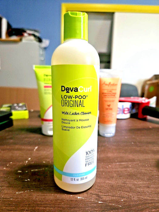 Low-Poo Original Mild Lather Cleanser by DevaCurl for Unisex - 12 oz Cleanser