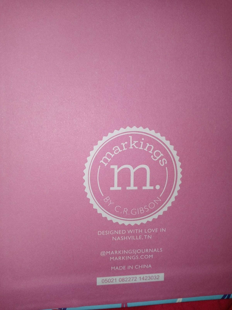 rare CR Gibson Ruled Journal, 160 Pages multicolor