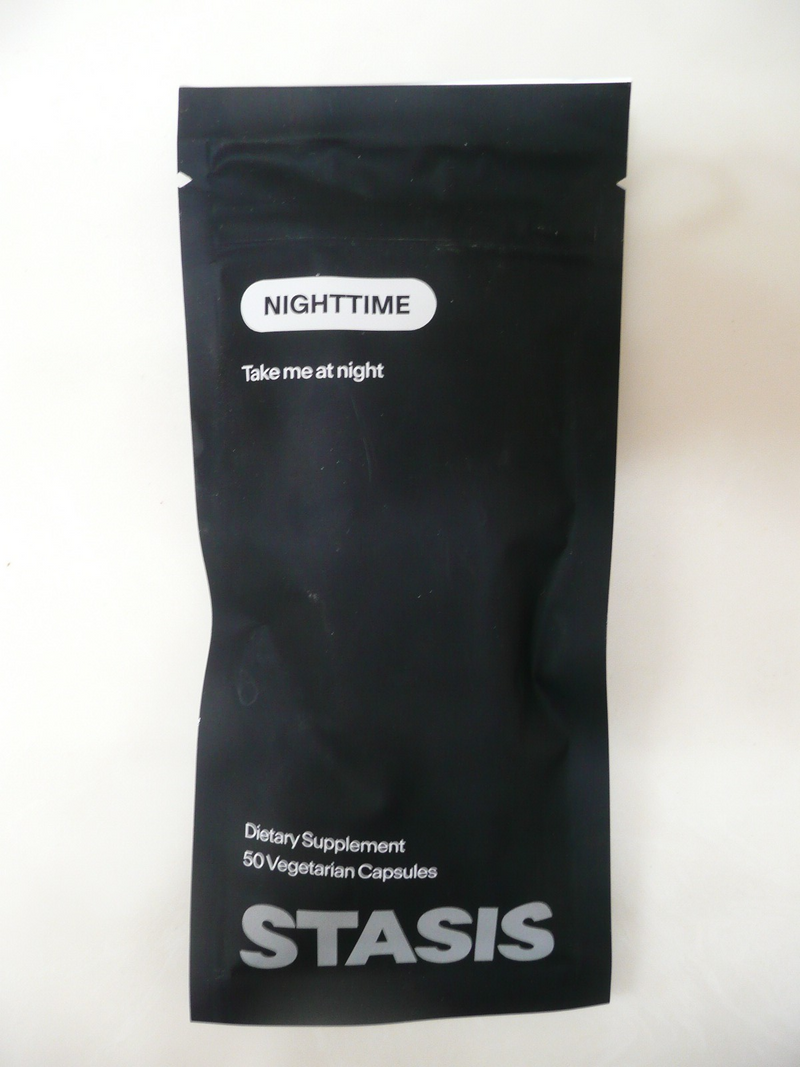 STASIS Vegetarian Nighttime Supplement 50 Capsules D3 E B6 B12