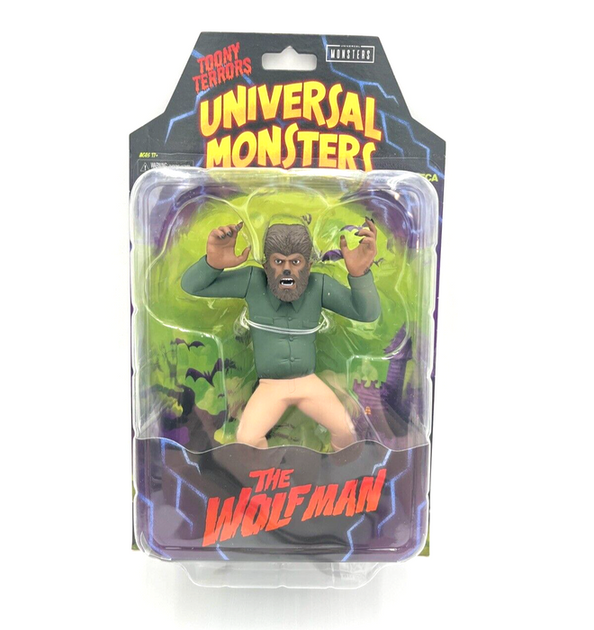 NECA Universal Monsters Toony Terrors Wolf Man 6" Scale Action Figure