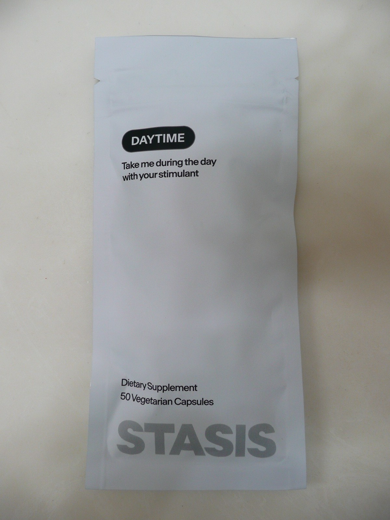 STASIS Vegetarian Nighttime Supplement 50 Capsules D3 E B6 B12