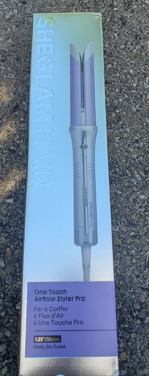 SHEGLAM HAIR One Touch Airflow Styler Pro 1"/25mm Hair Curler US Plug