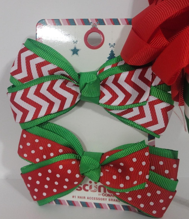 Scünci Headband And Ribbon Bow Salon Clips Accessories