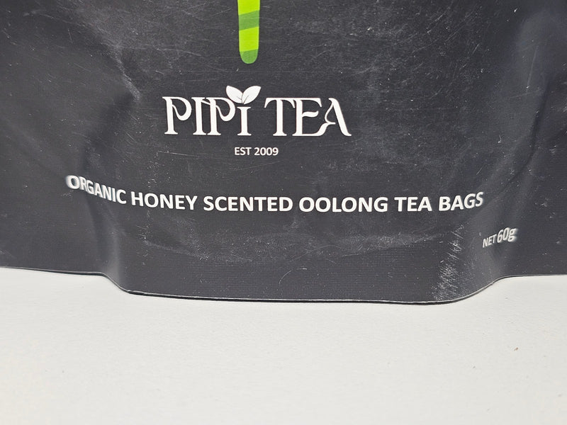 Pipi Tea Oolong Tea Organic Honey Scented - 20 bags - Exp 9/28 -New! Sealed!