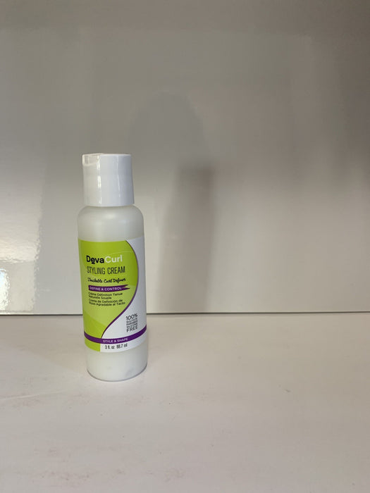 Deva Curl Styling Cream, Define and Control Travel Size 3 oz