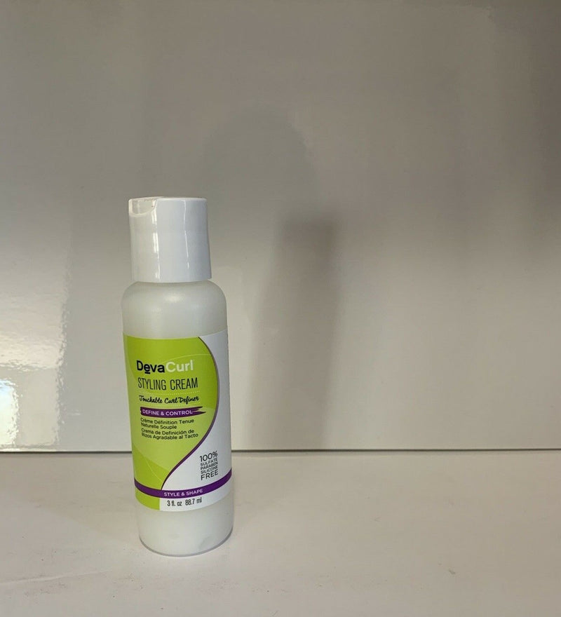 Deva Curl Styling Cream, Define and Control Travel Size 3 oz